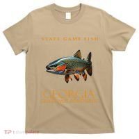 Georgia Territory Game Fish Southern Appalachian Brook Trout T-Shirt thumb 0