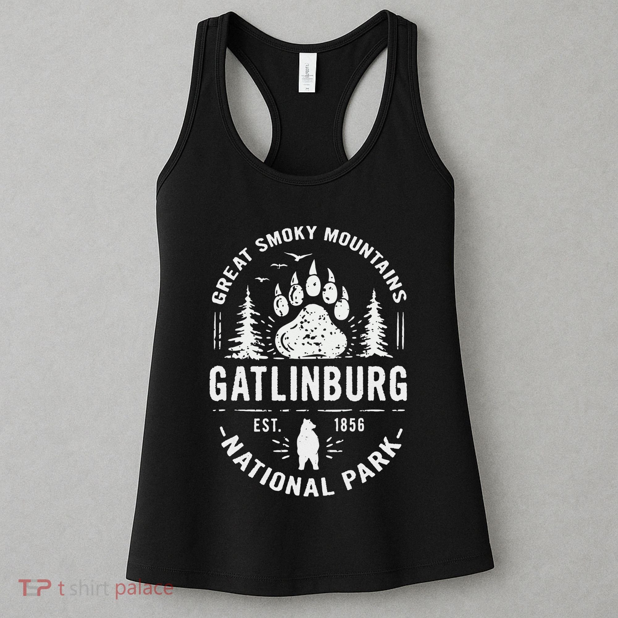 Gatlinburg Tennessee Great Smoky Mountains Women's Tank Top