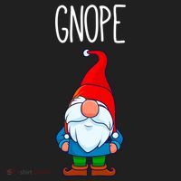 Gnope Tomte Garden Gnome Gift Funny Scandinavian Nope Meaningful Gift Beanie thumb 2