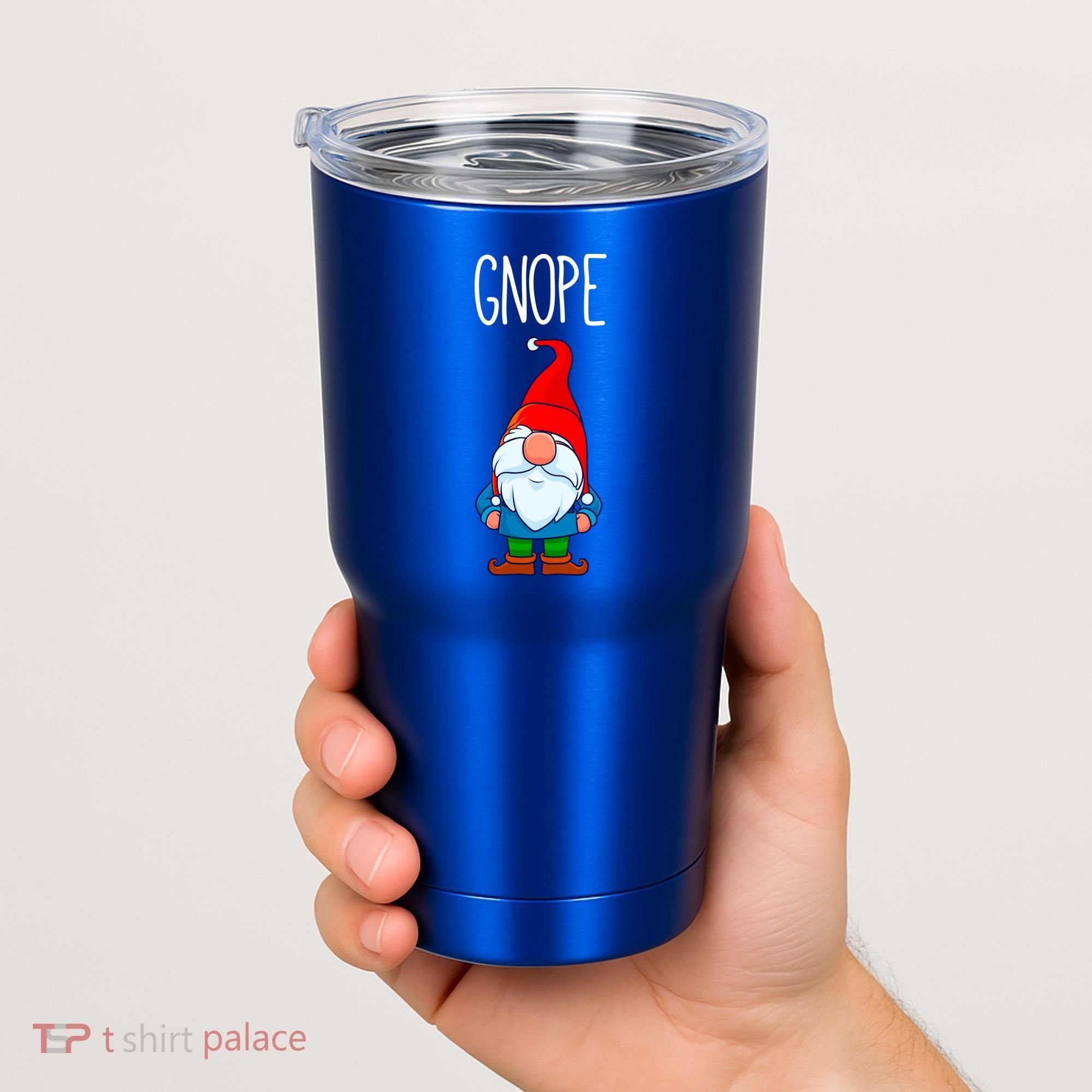 Gnope Tomte Garden Gnome Gift Funny Scandinavian Nope Meaningful Gift Tumbler
