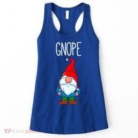 Gnope Tomte Garden Gnome Gift Funny Scandinavian Nope Meaningful Gift Women's Tank Top thumb 0