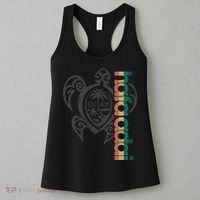 Guam Turtle Hafa Adai Guam Fishing Chamorro Guamanian Women's Tank Top thumb 3