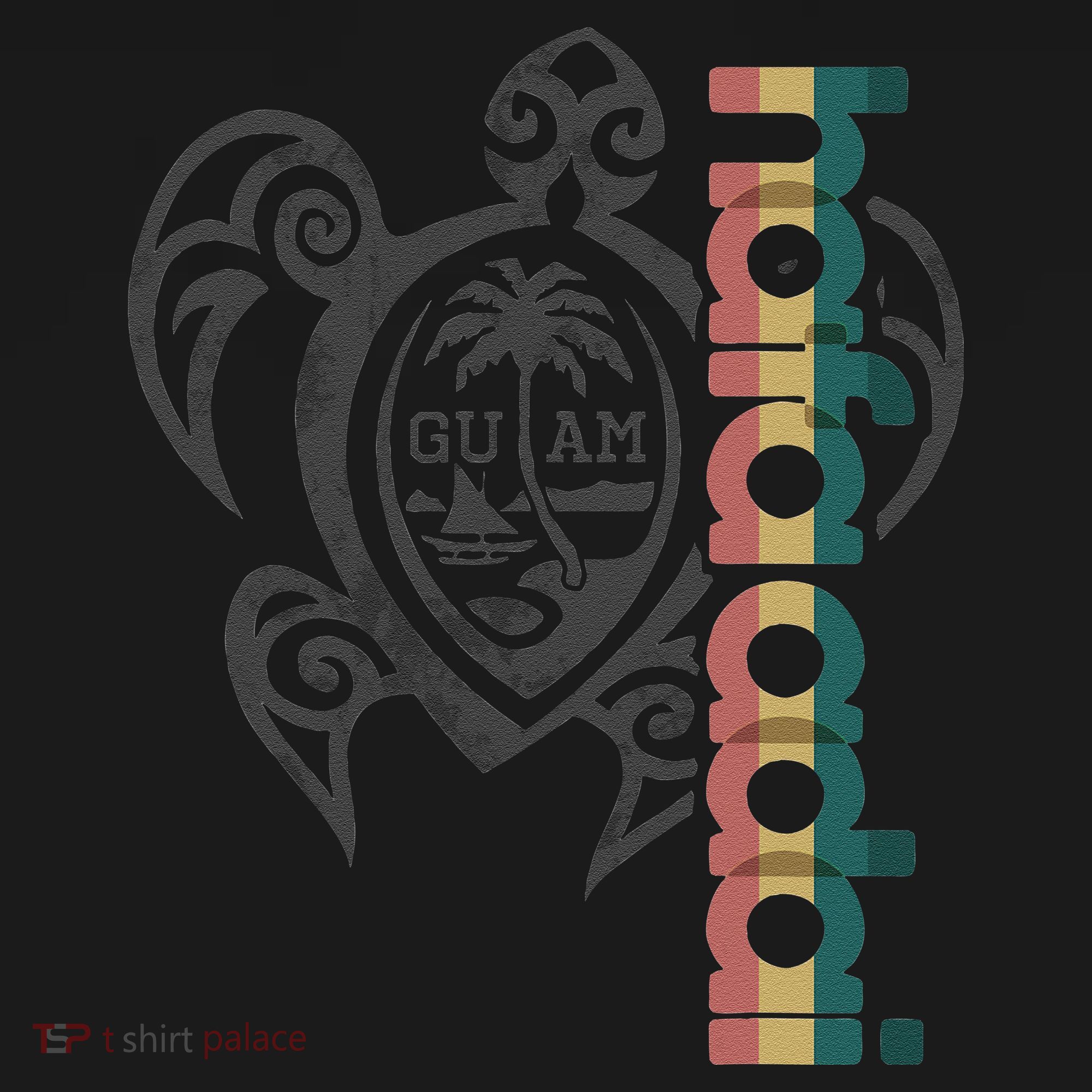 Guam Turtle Hafa Adai Guam Fishing Chamorro Guamanian Women's Tank Top