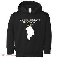 Greenland Trump Hair Make Greenland Great Again Toddler Hoodie thumb 0