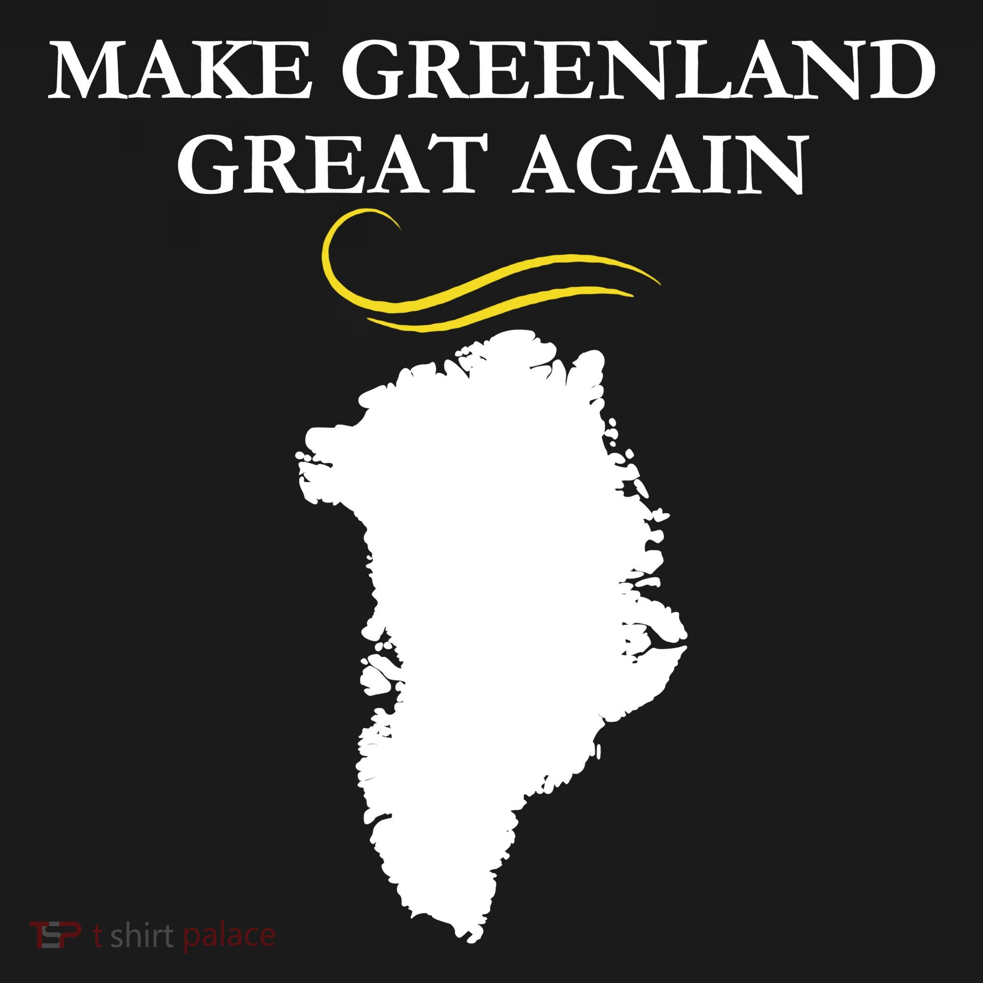 Greenland Trump Hair Make Greenland Great Again Toddler Hoodie