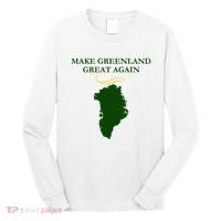 Greenland Trump Hair Make Greenland Great Again Long Sleeve Shirt thumb 0