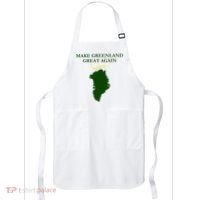 Greenland Trump Hair Make Greenland Great Again Apron thumb 0