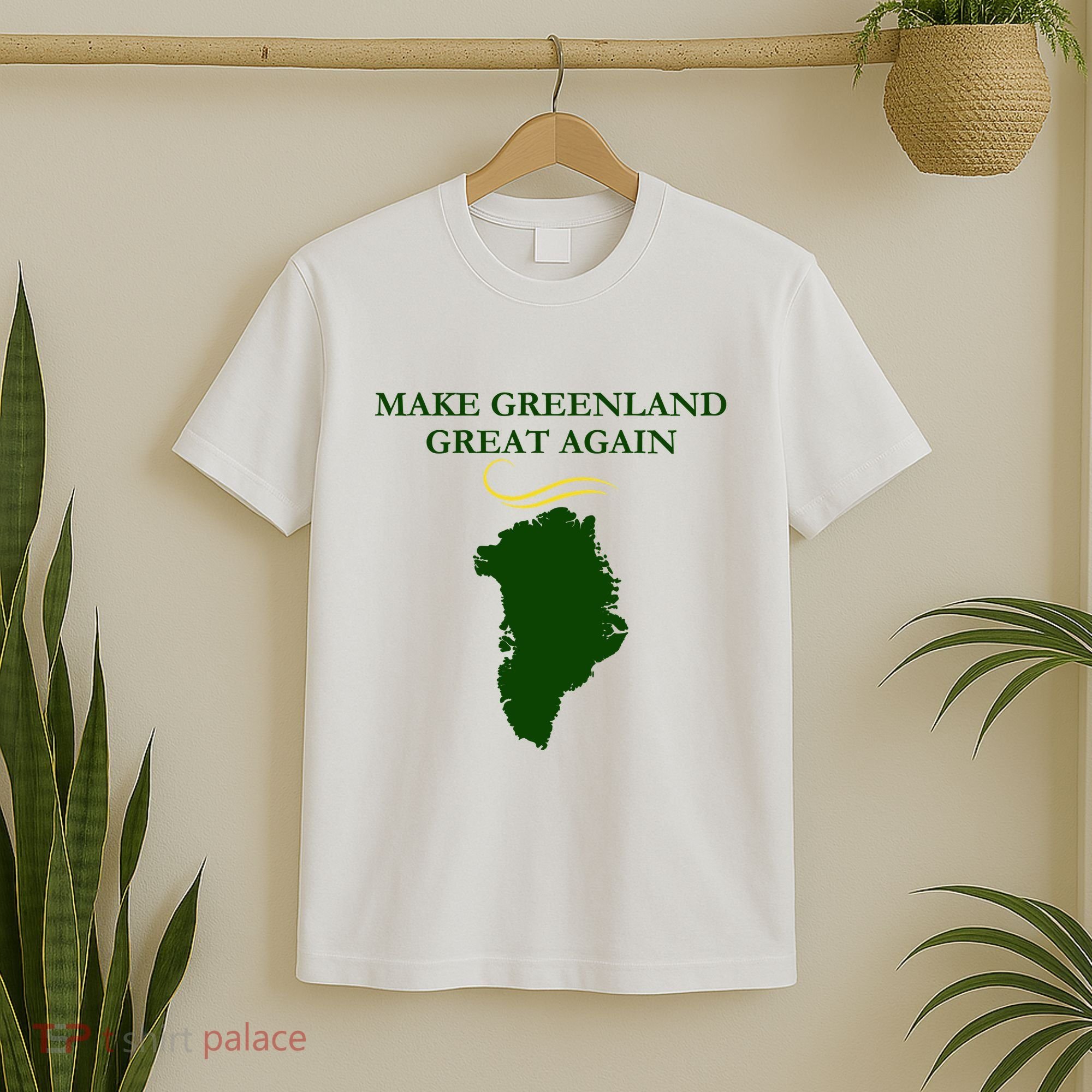 Greenland Trump Hair Make Greenland Great Again T-Shirt