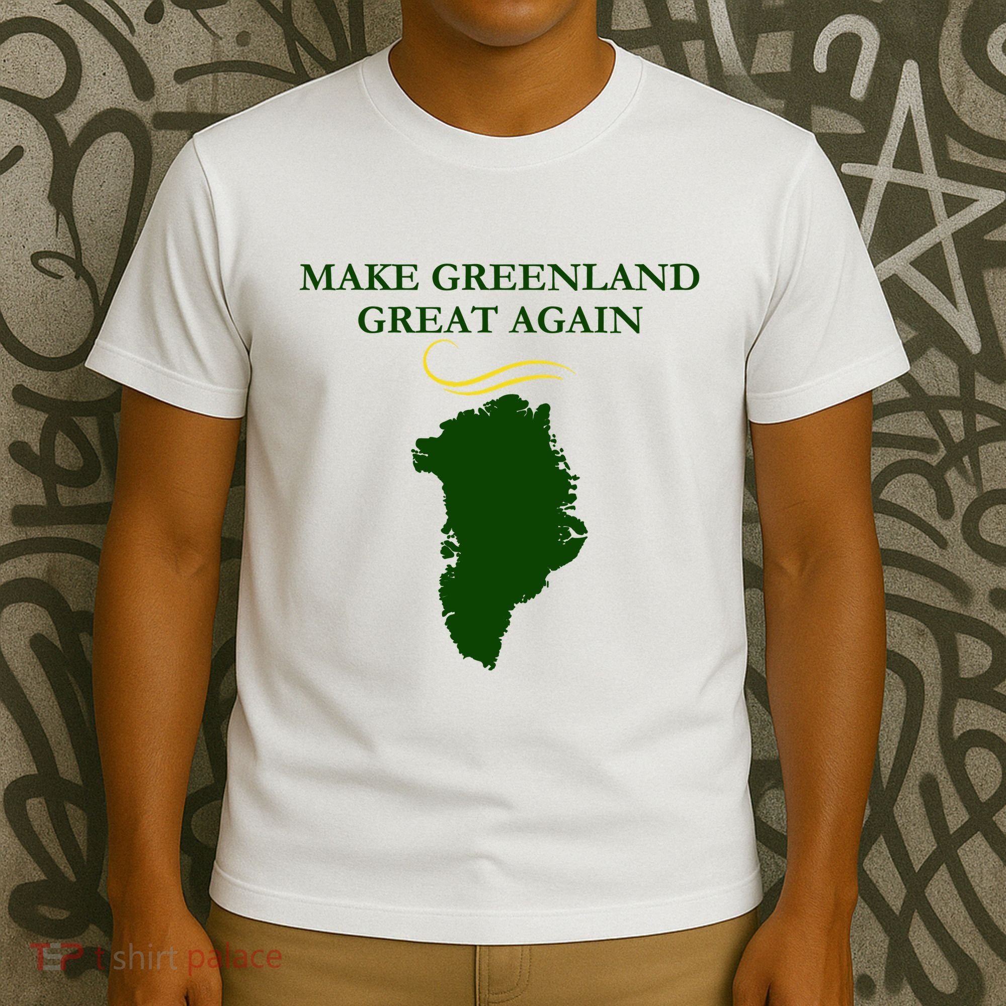 Greenland Trump Hair Make Greenland Great Again T-Shirt