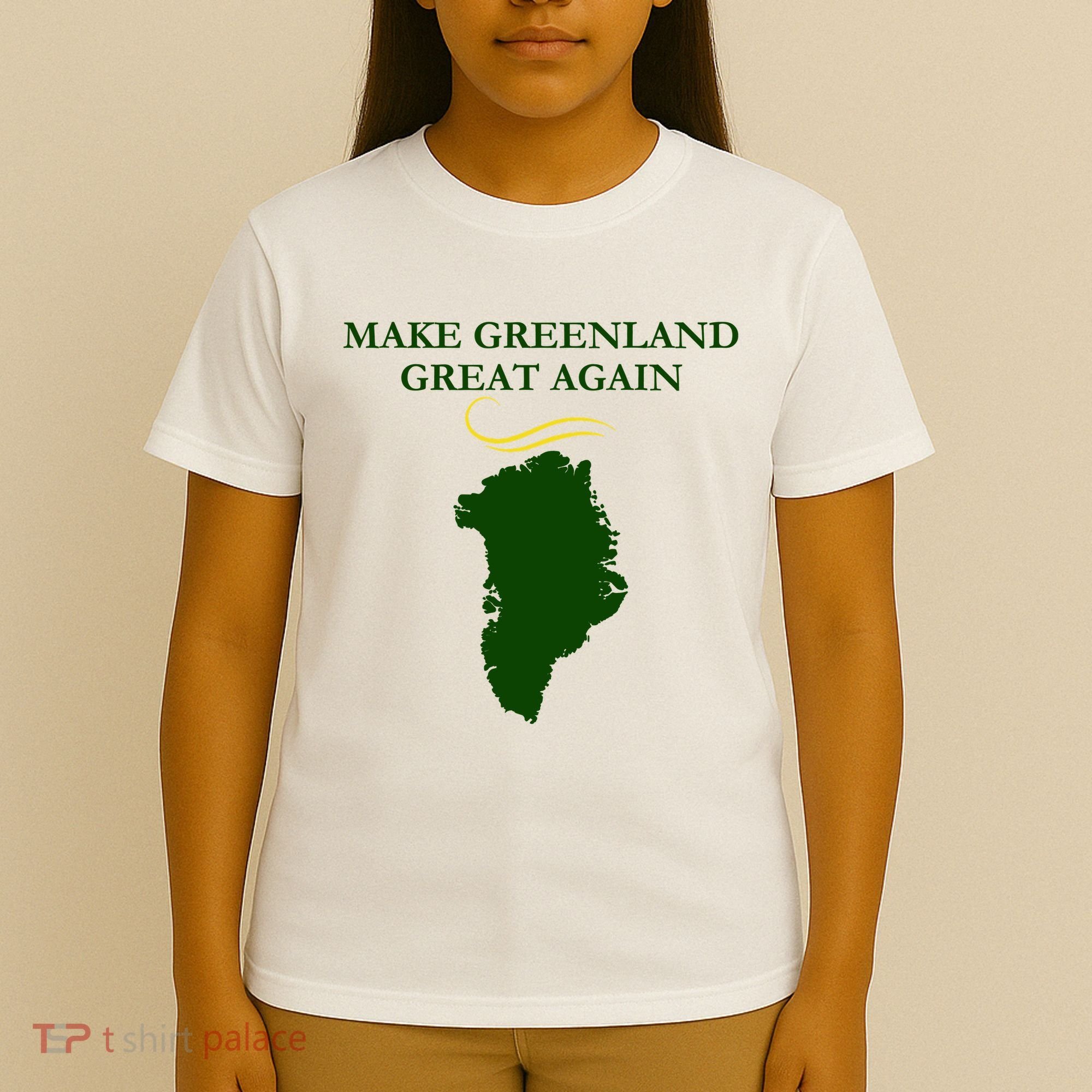 Greenland Trump Hair Make Greenland Great Again T-Shirt