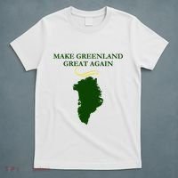 Greenland Trump Hair Make Greenland Great Again T-Shirt thumb 5