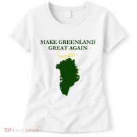 Greenland Trump Hair Make Greenland Great Again Women's T-Shirt thumb 0