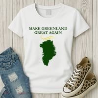 Greenland Trump Hair Make Greenland Great Again Women's T-Shirt thumb 3