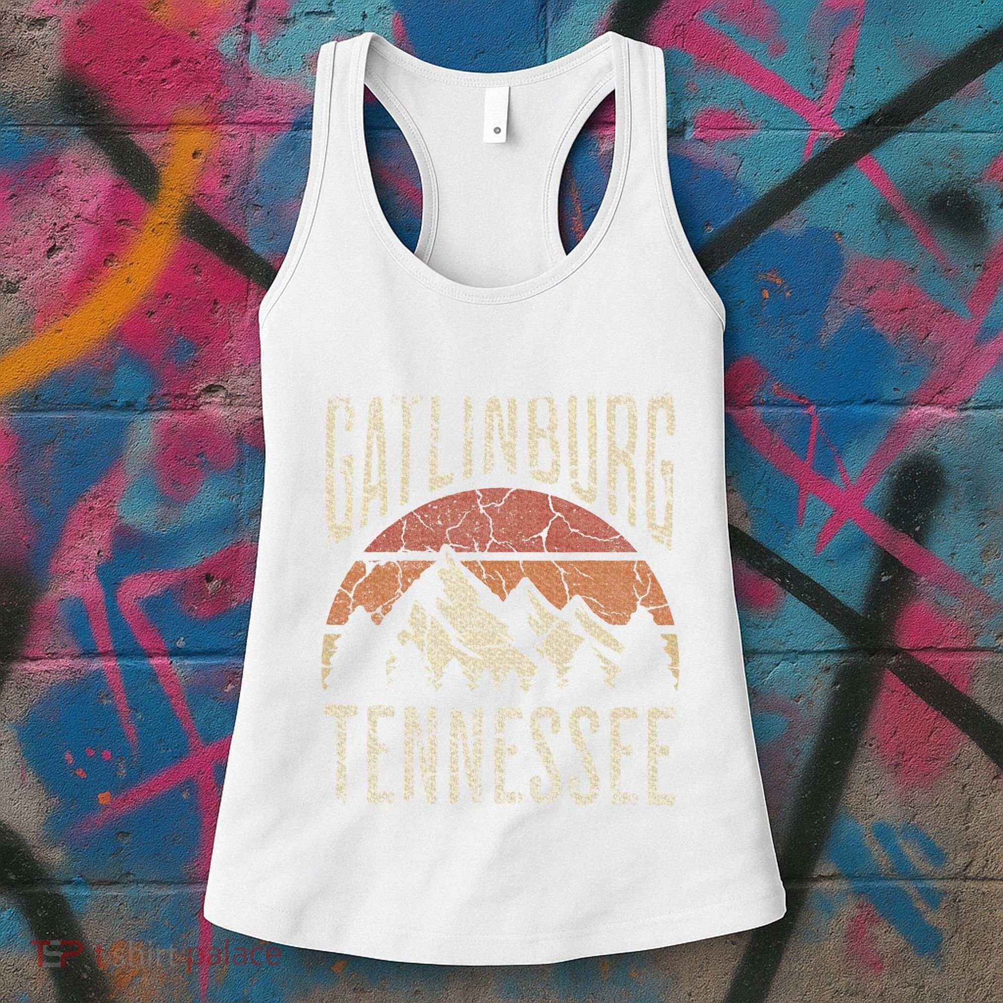 Gatlinburg Tennessee Hiking Outdoors Women's Tank Top