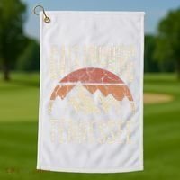 Gatlinburg Tennessee Hiking Outdoors Golf Towel thumb 1