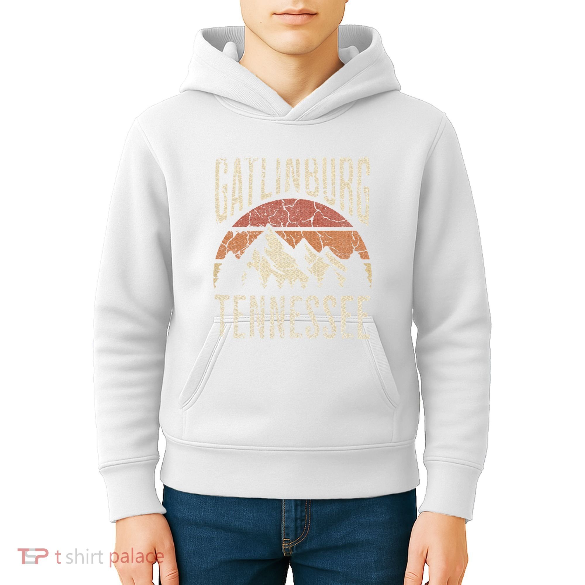 Gatlinburg Tennessee Hiking Outdoors Kids Hoodie