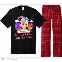 Goodbye Tonsils Hello Ice Cream Tonsillectomy Surgery Pajama Set thumb 0