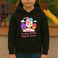 Goodbye Tonsils Hello Ice Cream Tonsillectomy Surgery Kids Hoodie thumb 3