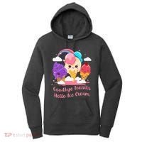 Goodbye Tonsils Hello Ice Cream Tonsillectomy Surgery Women's Hoodie thumb 0