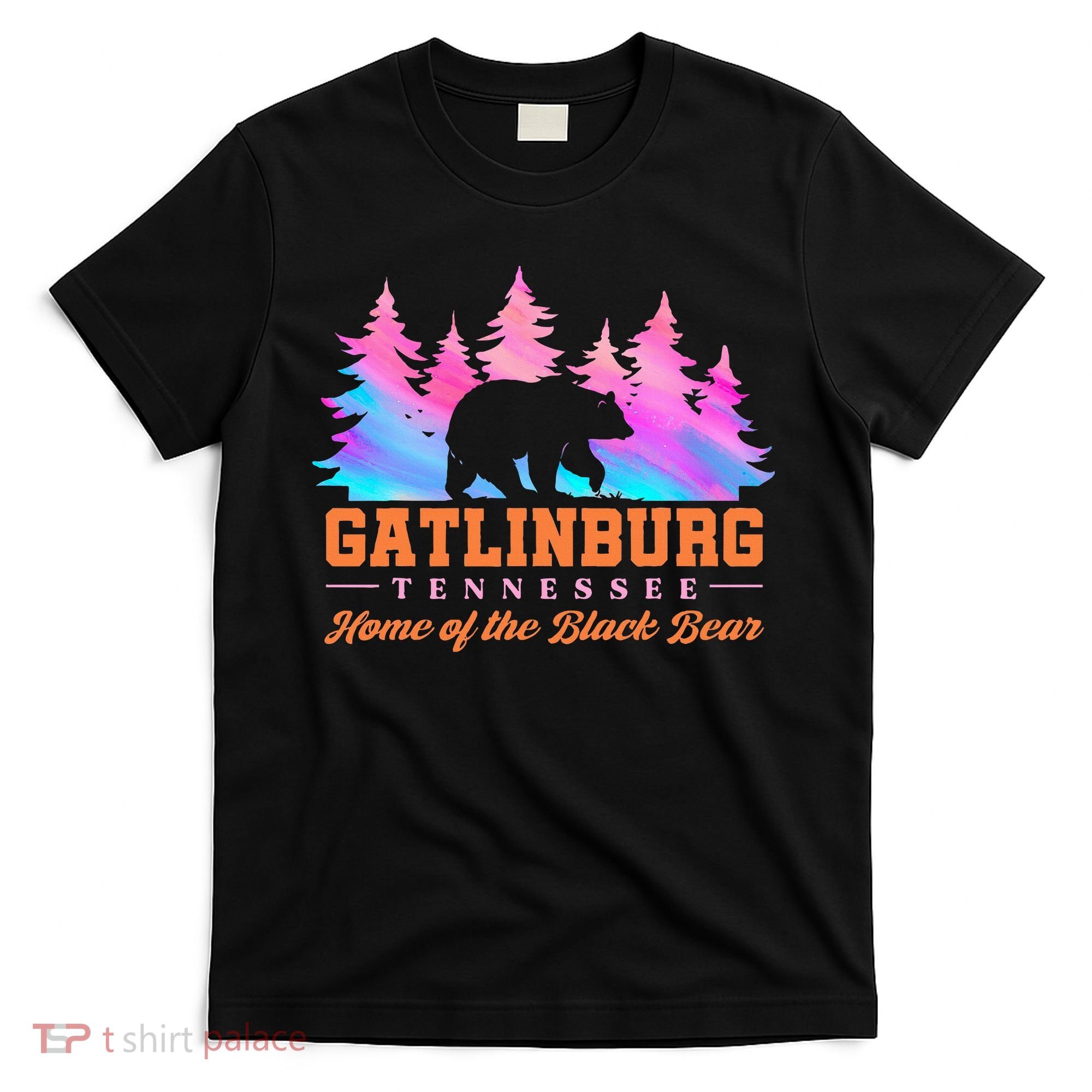 Gatlinburg Tennessee Home Of The Black Bear T-Shirt