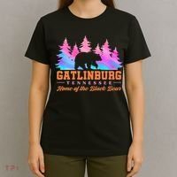 Gatlinburg Tennessee Home Of The Black Bear T-Shirt thumb 4