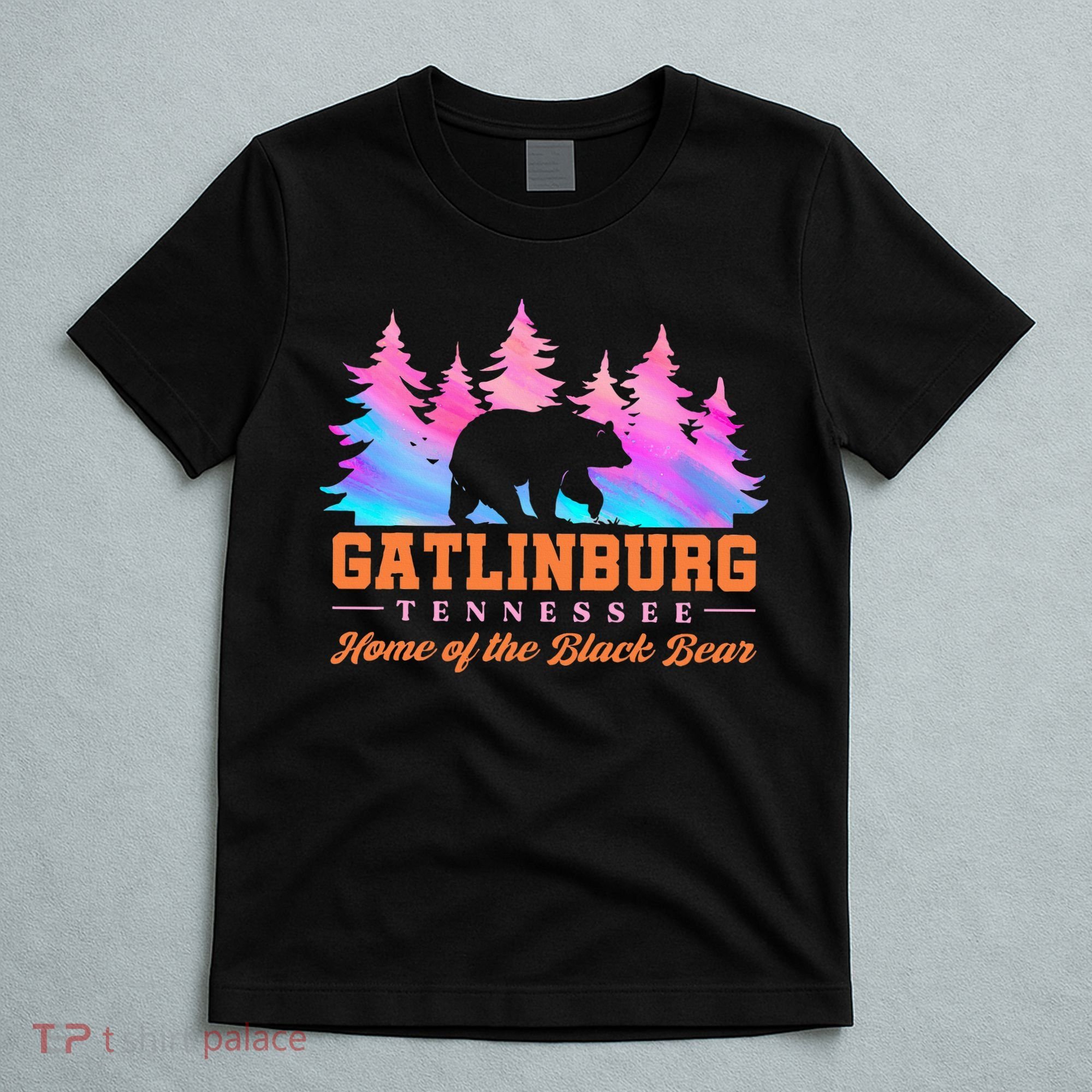 Gatlinburg Tennessee Home Of The Black Bear T-Shirt