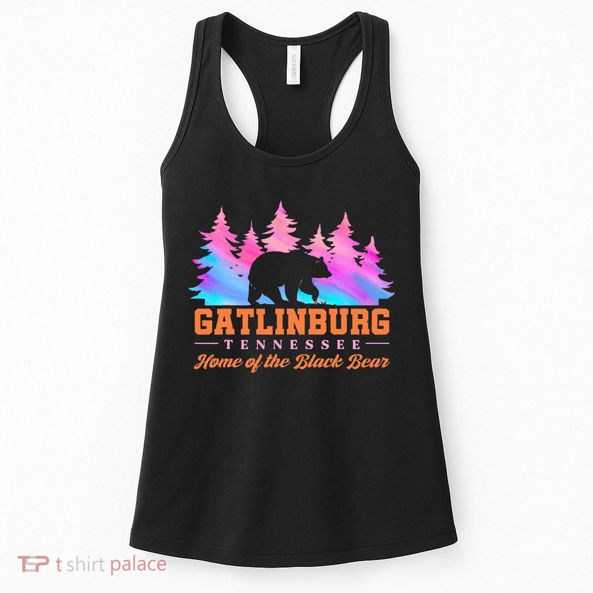 Gatlinburg Tennessee Home Of The Black Bear Women's Tank Top
