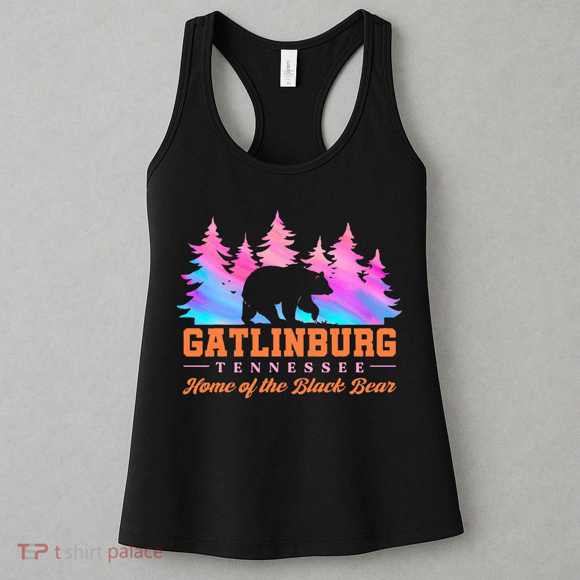 Gatlinburg Tennessee Home Of The Black Bear Women's Tank Top