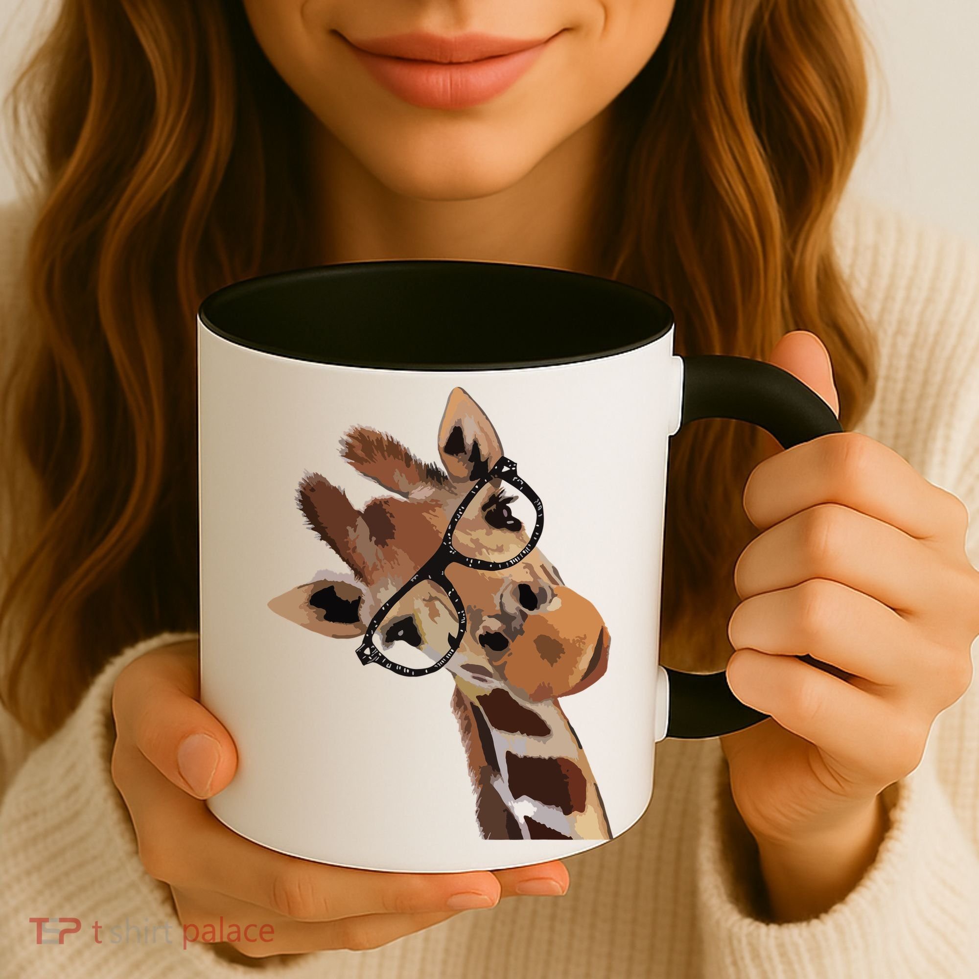 Good Time Hipster Giraffe Cute Giraffe Sunglasses Coffee Mug