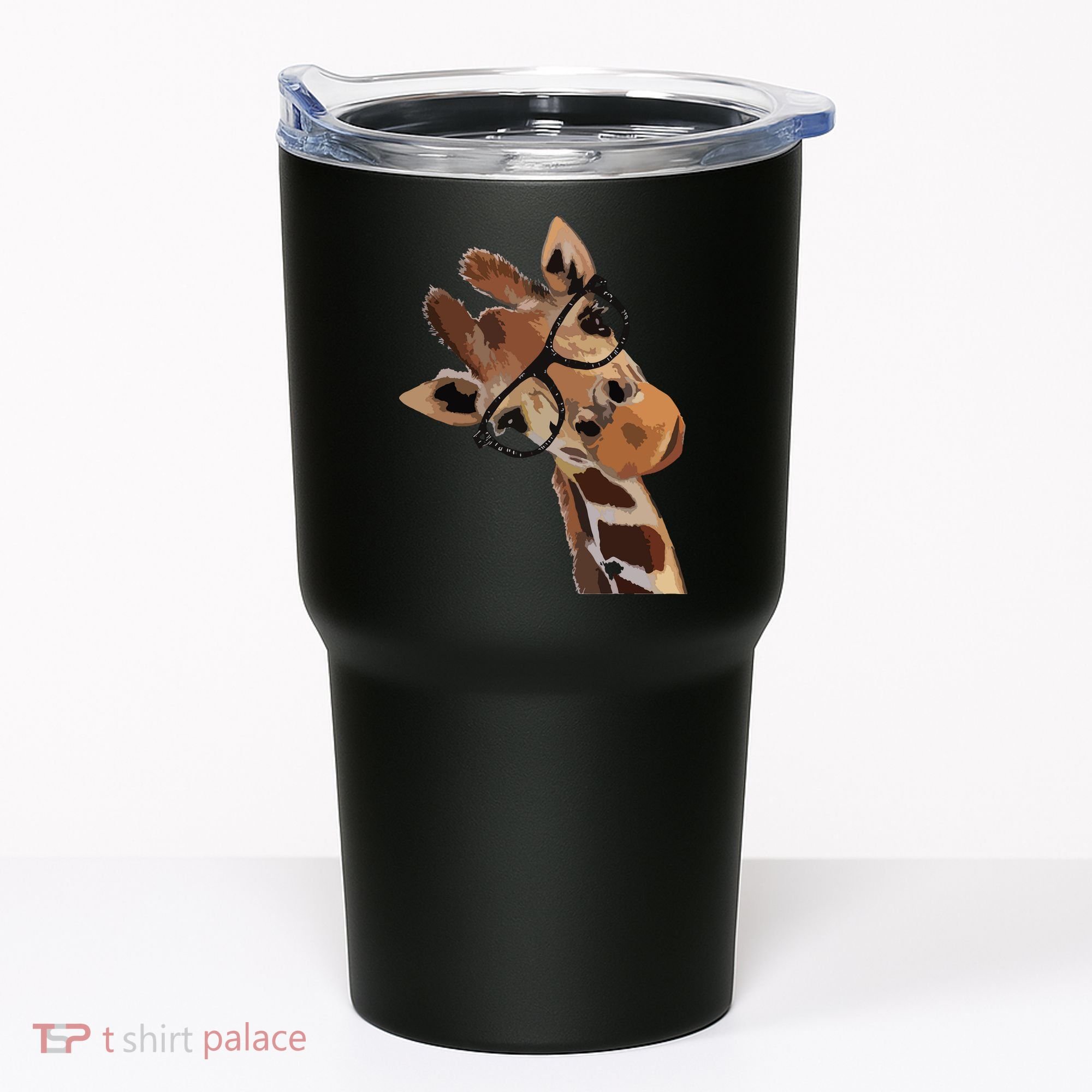 Good Time Hipster Giraffe Cute Giraffe Sunglasses Tumbler