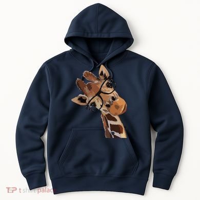 Good Time Hipster Giraffe Cute Giraffe Sunglasses Hoodie