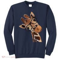 Good Time Hipster Giraffe Cute Giraffe Sunglasses Sweatshirt thumb 0