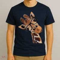 Good Time Hipster Giraffe Cute Giraffe Sunglasses T-Shirt thumb 3