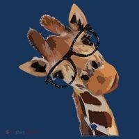 Good Time Hipster Giraffe Cute Giraffe Sunglasses Women's Tank Top thumb 5