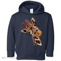 Good Time Hipster Giraffe Cute Giraffe Sunglasses Toddler Hoodie thumb 0