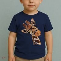 Good Time Hipster Giraffe Cute Giraffe Sunglasses Toddler T-Shirt thumb 2
