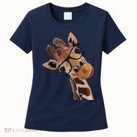 Good Time Hipster Giraffe Cute Giraffe Sunglasses Women's T-Shirt thumb 0
