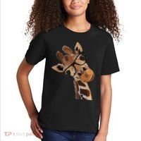 Good Time Hipster Giraffe Cute Giraffe Sunglasses Kids T-Shirt thumb 2