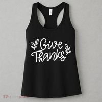 Give Thanks Holiday Thanksgiving Women's Tank Top thumb 3