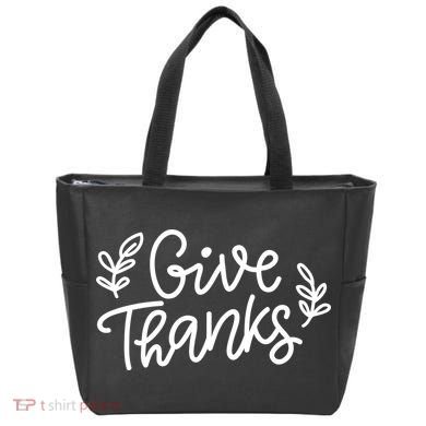 Give Thanks Holiday Thanksgiving Tote Bag