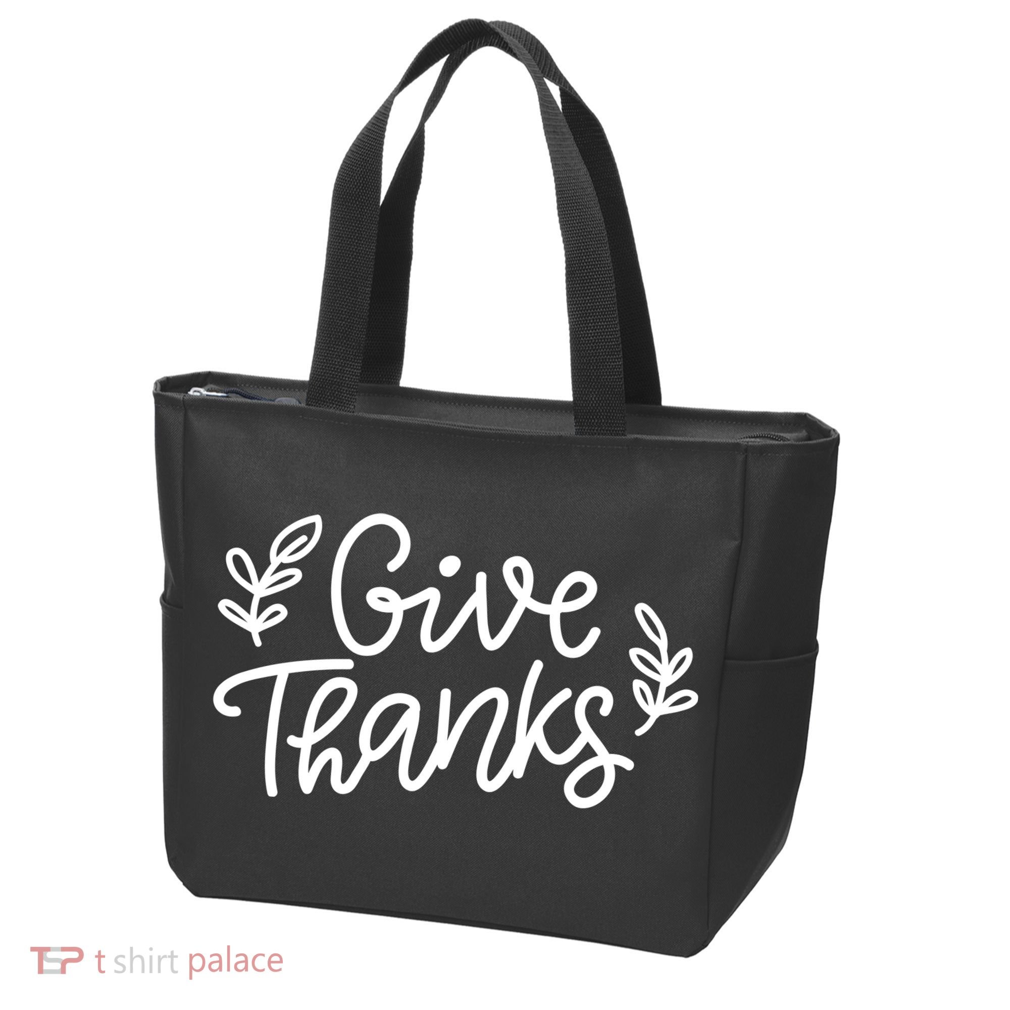 Give Thanks Holiday Thanksgiving Tote Bag