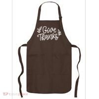 Give Thanks Holiday Thanksgiving Apron thumb 0