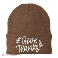 Give Thanks Holiday Thanksgiving Beanie thumb 0