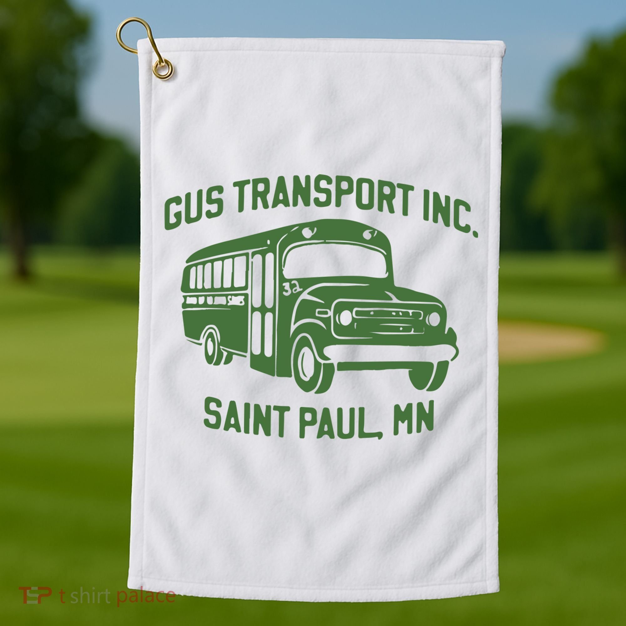 Gus Transport Inc Saint Paul Mn Golf Towel