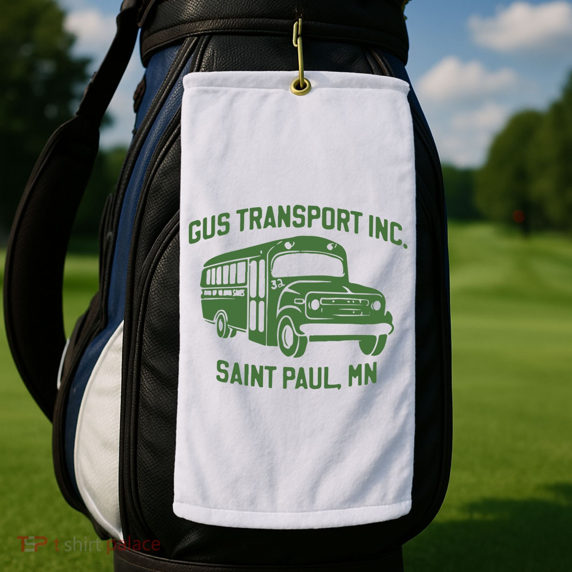 Gus Transport Inc Saint Paul Mn Golf Towel