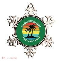 Grand Turk Islands Turks And Caicos Sunset Palm Trees Ornament thumb 0