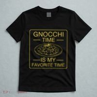 Gnocchi Time Is My Favorite Time Funny Italian Gnocchi Lover T-Shirt thumb 5