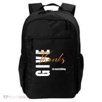 Give Thanks In Everything Thanksgiving Holiday Backpack thumb 0