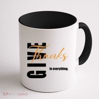Give Thanks In Everything Thanksgiving Holiday Coffee Mug thumb 1