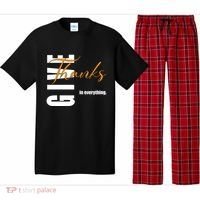 Give Thanks In Everything Thanksgiving Holiday Pajama Set thumb 0